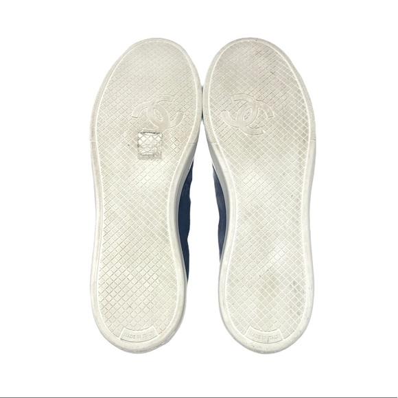 Chanel Cruise Suede Calfskin Low Top Sneakers - Picture 9 of 9